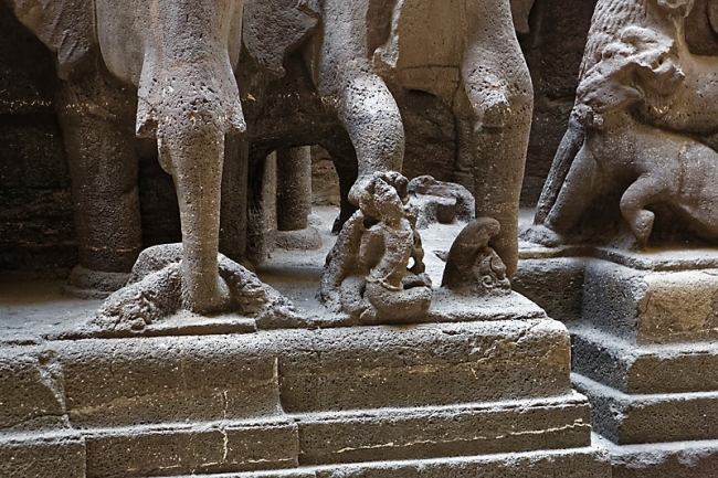 Grottes d'Ellora-Grottes hindouïstes-115